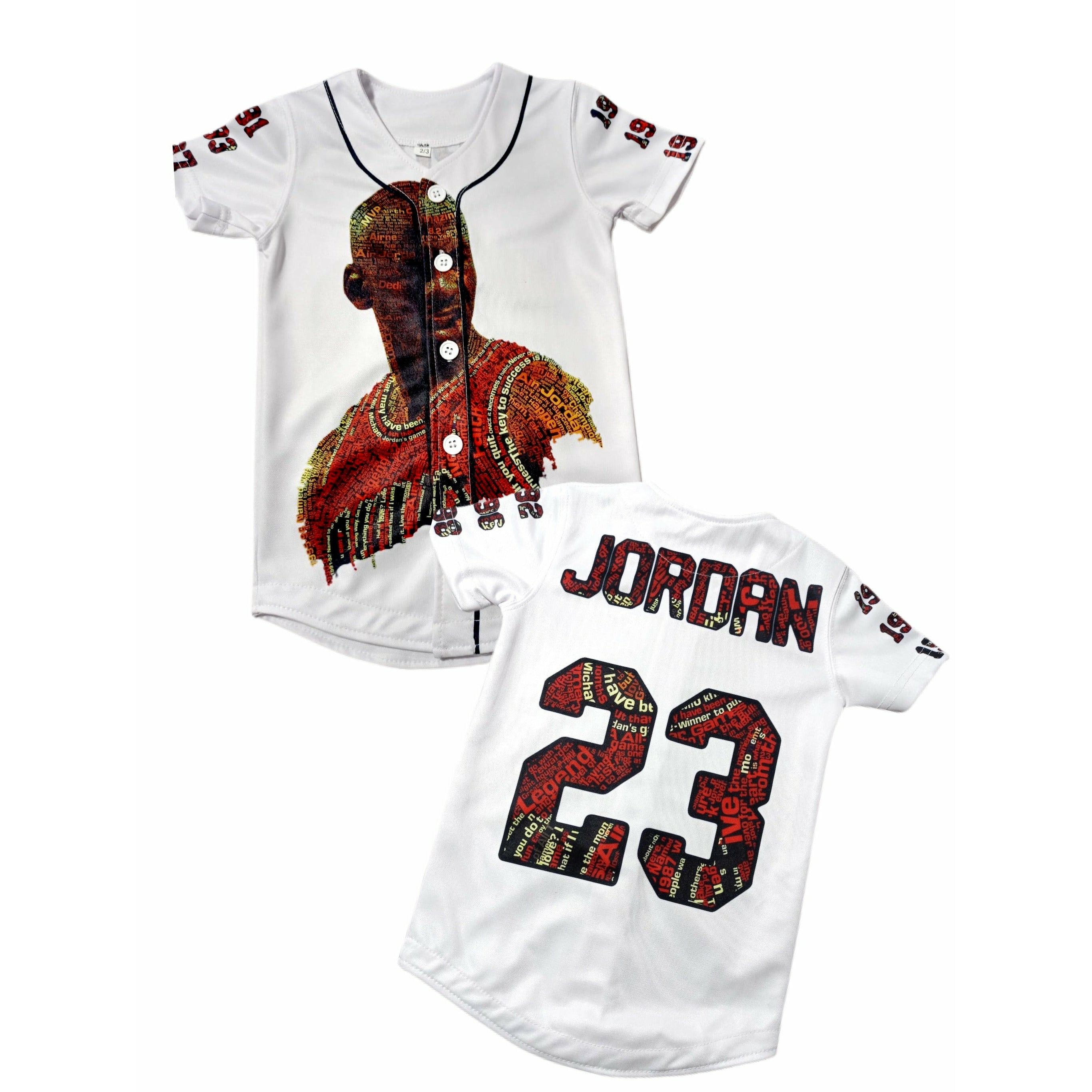Kids Jordan Baseball jersey