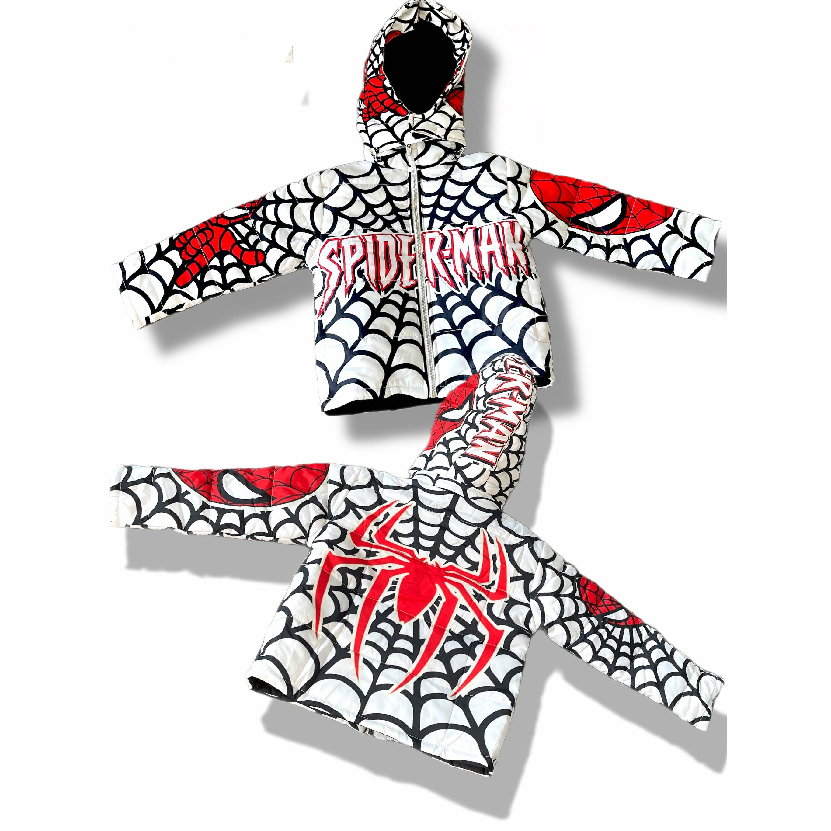 Kids Spider Man Web Puffer - DimiRogue